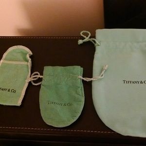 Tiffany jewelry pouches